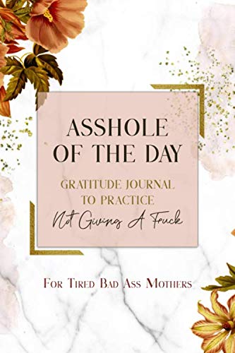 Asshole Of The Day Gratitude Journal To Practice Not Giving A Fuck: Let That Shit GO. Shit List. Build an Attitude Of Gratitude, Positive Thinking and ... Journal / Diary / Notebook / Planner