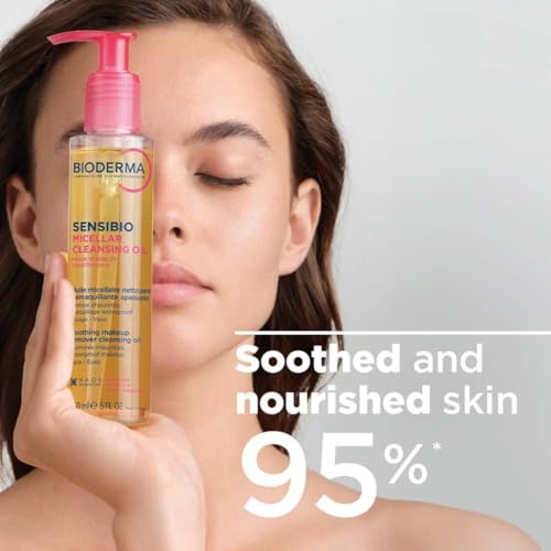 Image of Bioderma Sensibio Micellar Cleansing Oil, 1st Ecobiological Micellar Formula Gentle Face Cleanser That Deeply Cleanses