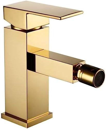 Evita salpicaduras en el bidet con este grifo de baño de latón monomando