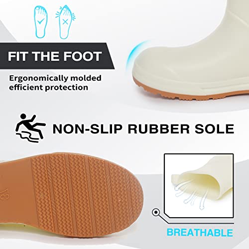 Image of Rain Boots Women Rubber Boots Short Rain Boots For Women Ankle garden shoes