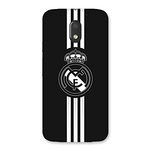 White Stripes Crown Back Case Cover for Moto E3 Power Amazon.in