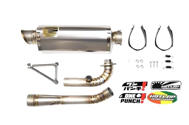 HOTLAP×KN チャンピオンマフラーver3ステンレス シグナス x ✋ok Amazon | KN企画 HOTLAP×KN チャンピオンマフラー TITAN [シグナスX