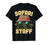 Safari Staff Art For Men Women Zookeeper Costume Zoo Jungle T-Shirt