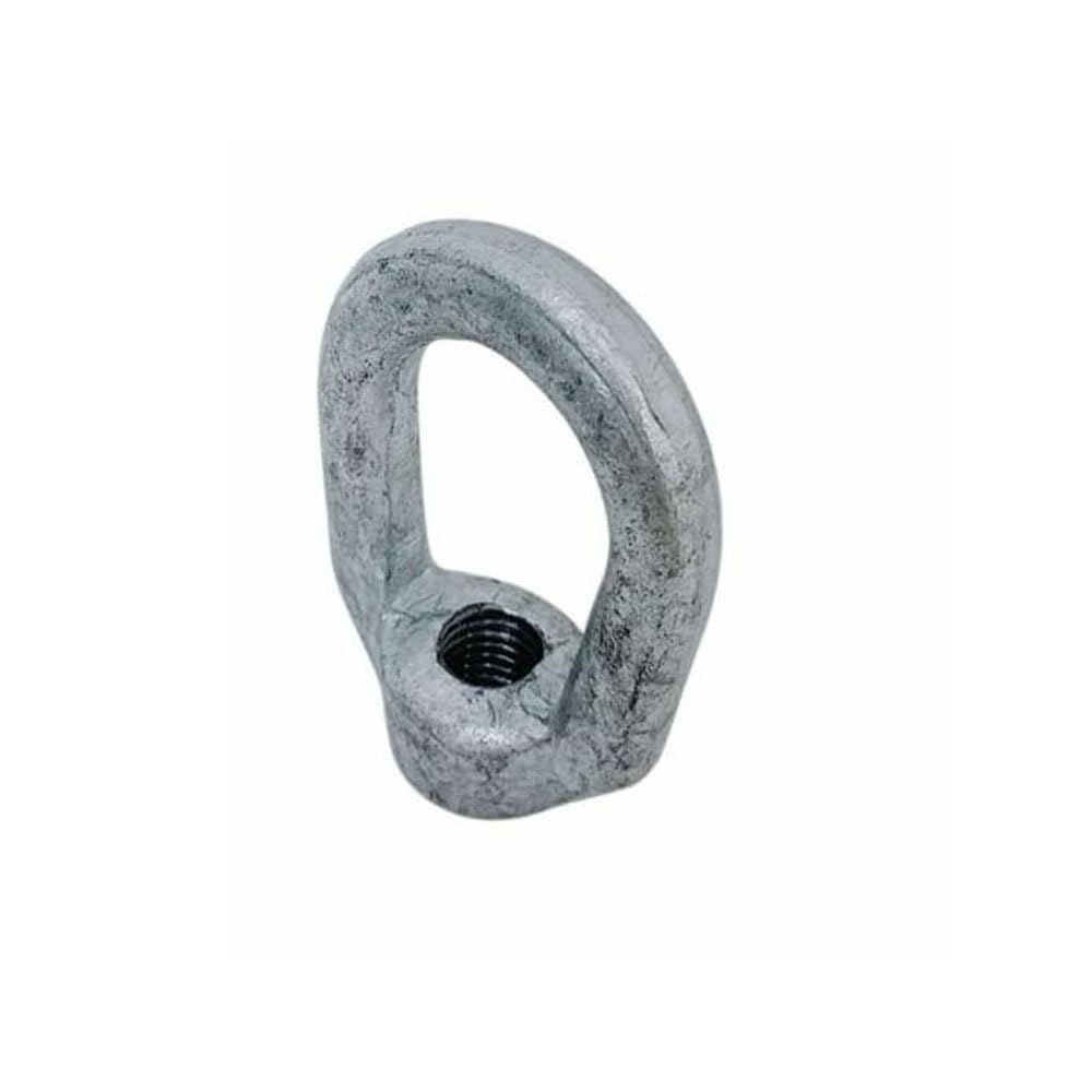 4 Pc Marine Hot Dipped Galvanized 5/8'' Thickness Eye Nut with 3/4"-10 Tap Size 5,200 Lbs WLL