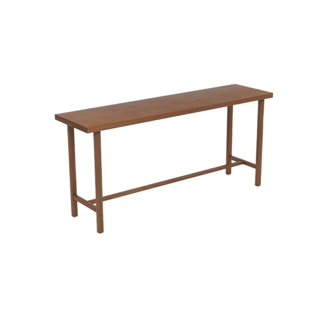 Table de Bar Table de Bar rectangulaire en Bois Simple avec Cadre Robuste, idéale for la Cuisine, Salle à Manger et Le Salon(XXL)