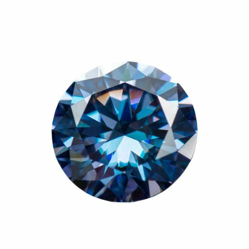Moissanite violette arc-en-ciel pour bague de fiançailles DIY et bijoux de créateurs