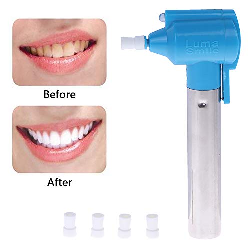 Genericb Dental Teeth Whitening Polish Machine, Dental Teeth Whitener Whitening Polisher Stain Remover Tool, Teeth Oral Toothbrush