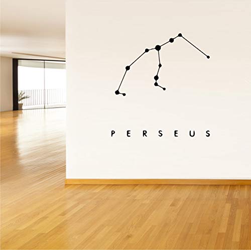 Vinyl Sticker Perseus Constellation Astrology Horoscope Stars Galaxy Mural Decal Wall Art Decor EH495
