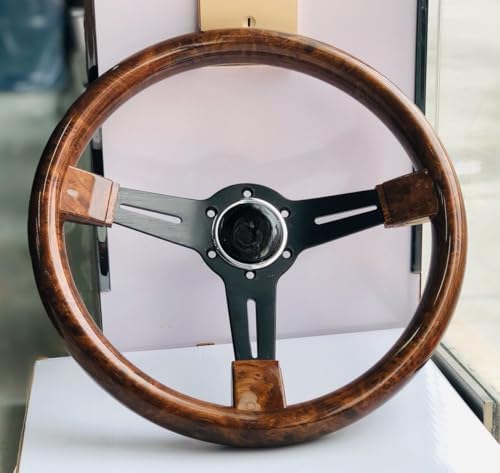 本日限定価格】HKS色ステアリング ディープコーン NARDI x HKS