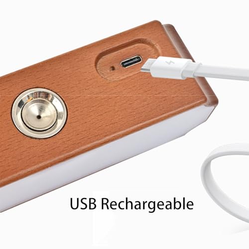 Lámpara de pared sin cables para evitar zonas oscuras con sensor de movimiento táctil USB 7