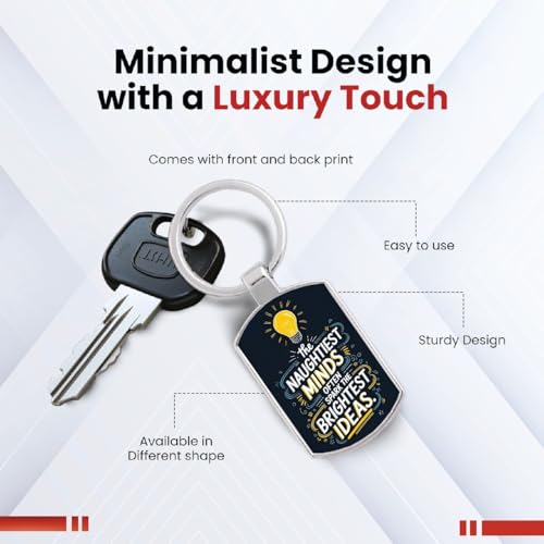 Image of Premium Double Side Glossy Metal Keychains | Motivational & God Designs - Shiva, Krishna, Ganesha, Balaji, Buddha, Hanuman, Jesus, Mata Laxmi, Shri Ram, Evil Eye - Stylish & Durable Gift Keychain