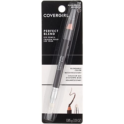CoverGirl Perfect Blend Eye Pencil, Black Brown