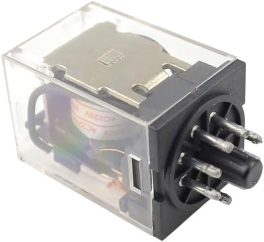 NISZA 1PCS MK2P-I DC12V DC24V AC 220V Coil 8-pin Universal electromagnetic Relay (Size : DC12V)