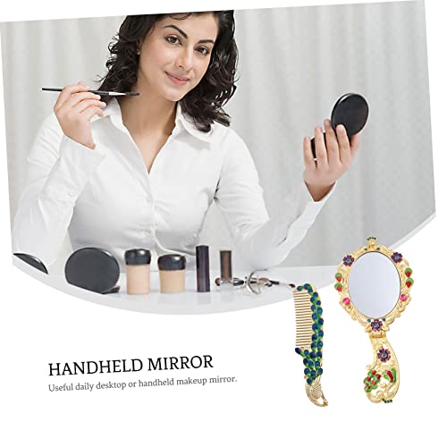 Miroir de poche pliable Beavorty contre les retouches manquées