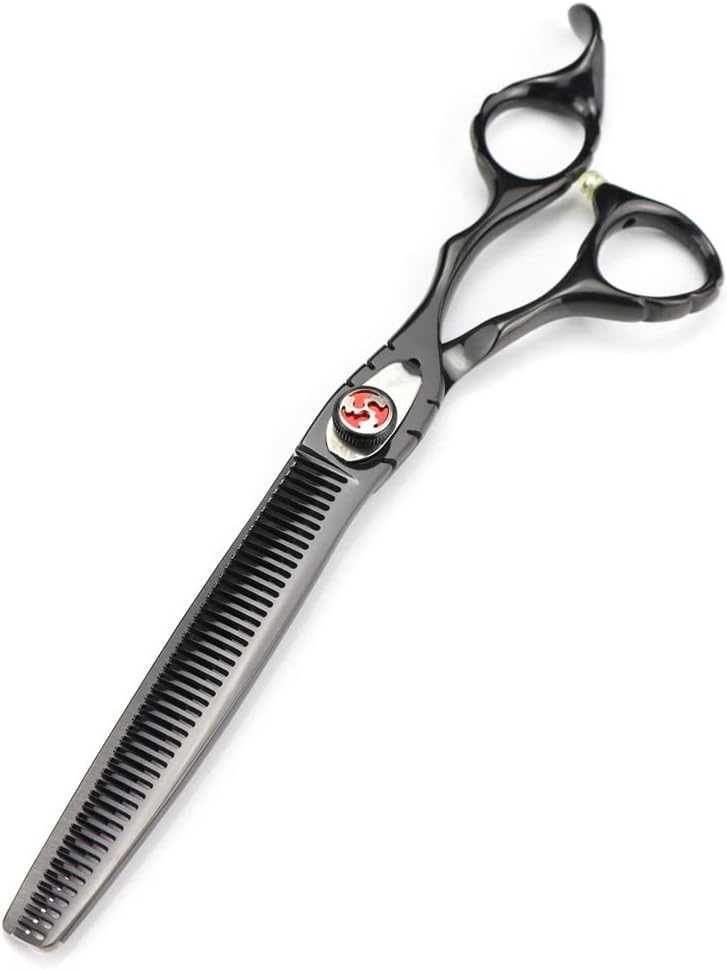 7.0 Inch Thinning Scissors Pet Haircut Professional Pet Dog Grooming Scissors Polishing Tool (D 1)