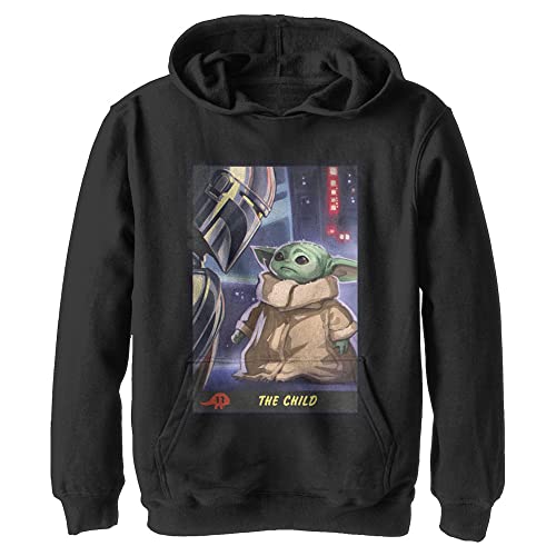 Sweat Star Wars enfant avec capuche doublée et poche kangourou douce