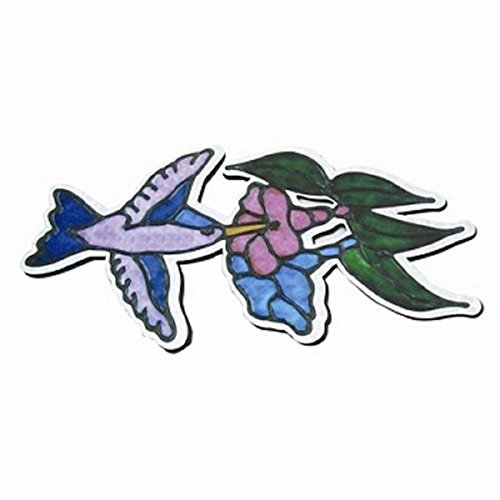 StealStreet 52072 Hummingbird with Flowers Screen Refrigerator Magnet, 6.5