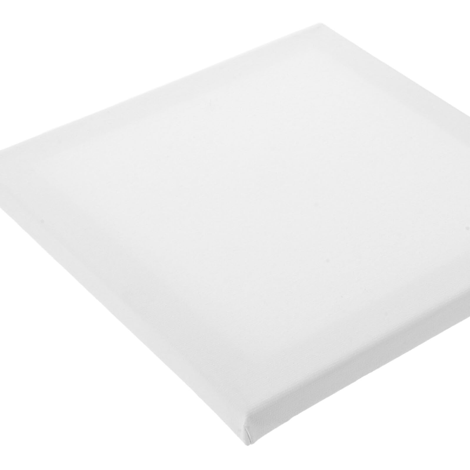 Alipis Lot de 10 Cadres pour Toile Encadrée 20x20 Cm en Coton 100% Pur, Supports pour Peinture à L'huile et Acrylique, Châssis Bois Robuste, Kit de Toiles D'artiste Prêt à