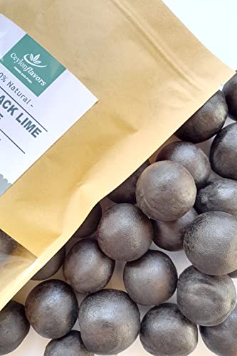 Black dried lime whole 3.5oz (100g) - Thumbnail 2