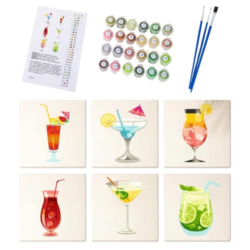 Cocktail numéro de peinture pour animer vos soirées créatives