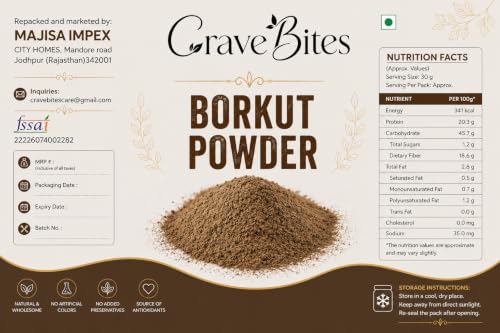 Image of Crave Bites Borkut Powder 100gm| Tangy Ber (Indian Jujube) Churan | Sweet & Chatpata Digestive Powder | Traditional Indian Mouth Freshener