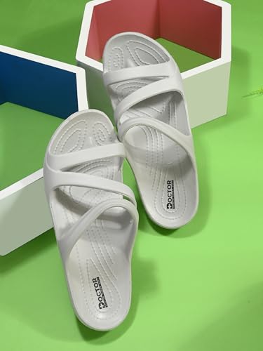 Image of DOCTOR HEALTH SUPER SOFT Women's Orthopedic Sandals And Slippers | Lightweight Anti-Skid Comfort Slides for Heel Pain Relief | Soft Cushion Sole Footwear for Everyday Use