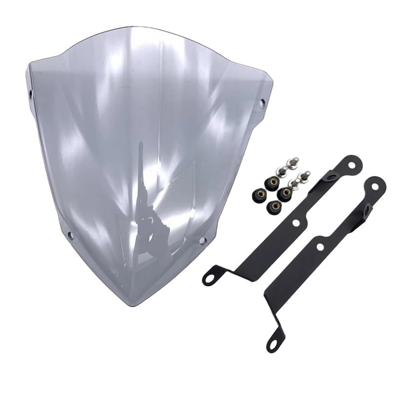 Déflecteur pare-brise moto pour MT07 et FZ07 2014-2017 saut-de-vent de modification noir