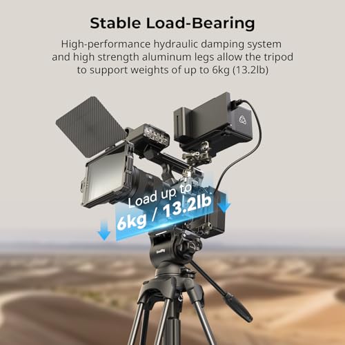 Image of SmallRig Heavy-Duty Fluid Head Tripod Kit AD-01S 4686