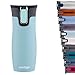 Contigo , West Loop Autoseal Vaso Térmico Aislante De Acero Inoxidable Termo Para Café Sin B Unisex Adult, Azul (iced Aqua), 470 Ml