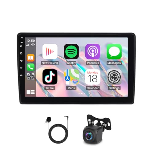 Radio para auto con pantalla táctil de 10 pulgadas miniatura 1