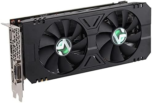 maxsun AMD Radeon RX 580 8GB 2048SP GDDR5 Computer Video Scheda grafica GPU per PC Gaming 256-Bit DirectX 12 DVI, HDMI, DisplayPort Multi Monitor Estendere