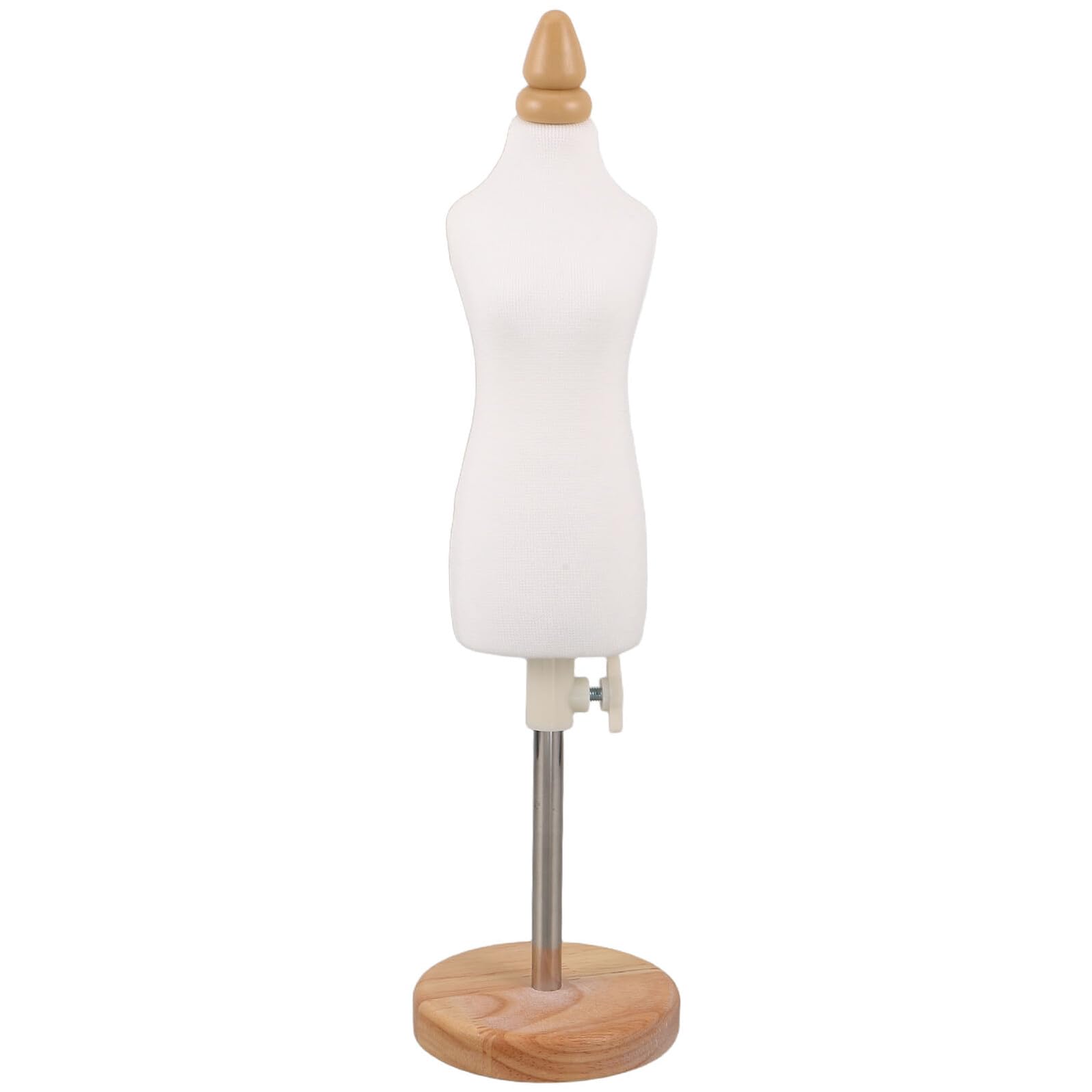 Maniquí de costura 1/4 con torso de tela para fijar alfileres con precisión