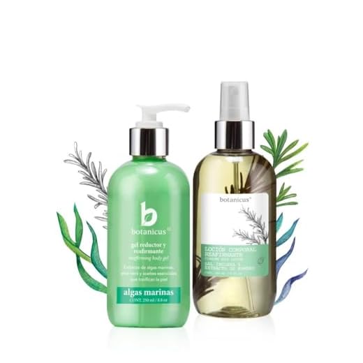 Dúo Revitalizante para Cuidado Corporal: Loción Reafirmante con Romero y Gel Reductor de Algas Marinas