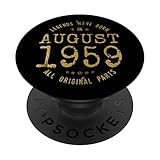 Photo Gallery le leggende sono nate a agosto 1959 compleanno popsockets popgrip intercambiabile Photo Gallery le leggende sono nate a agosto 1959 compleanno popsockets popgrip intercambiabile