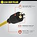 Champion Power Equipment 25-Foot 30-Amp 125/250-Volt Fan-Style Generator Extension Cord (L14-30P to four 5-20R)