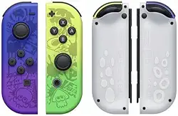 Controle Joystick Sem Fio N Switch Joy-con (l)/(r) Sem a Alça do Joy-Con. (Verde e Roxo)