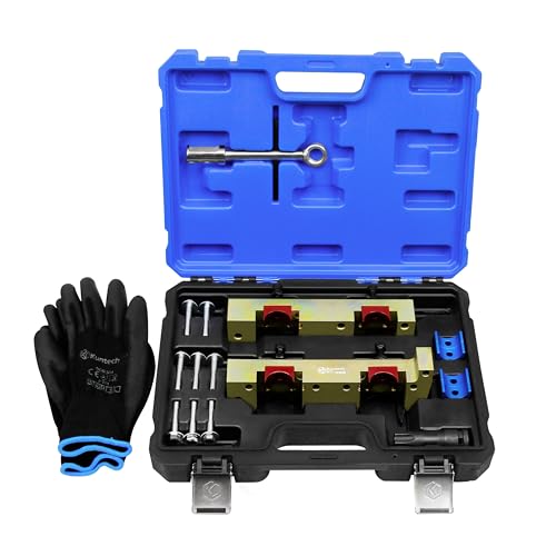 17PCS Engine Timing Tool Kit with Fuel Injector Remover Installer