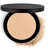 Wunder2, GO BEYOND FOUNDATION Makeup Pressed Powder Natural Cream Finish, Light