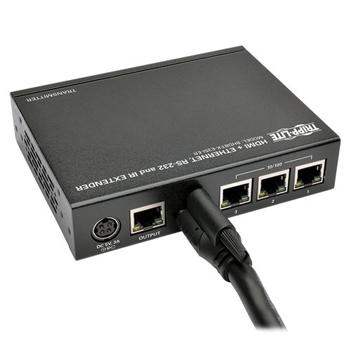 Tripp-Lite BHDBT-K-E3SI-ER Hdbaset HDMI Over Cat5e/6/6A Extender Kit with Ethernet, Serial and Ir Control, 1080P, Up to 500'