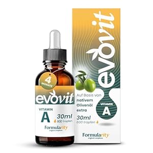 Formularity Evovit Vitamin A Tropfen – 4 Monatsvorrat