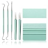 ★【Langlebig und leicht】- Unser Bastel-Vinylschaber aus hochwertigem, umweltfreundlichem, langlebigem Kunststoff, starke Abriebfestigkeit Es ist hochtemperaturbeständig, verschleißfest, leicht und leicht zu reinigen.