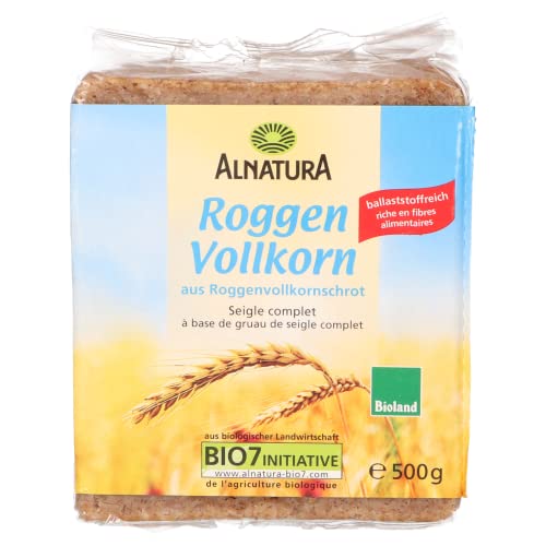 Alnatura Bio Roggen Vollkorn Brot, 500 g