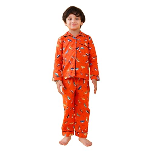 Image of Jam & Sugar Boys Cotton Printed Night Suit Set