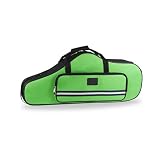 ESTUCHE SAXO TENOR FORMA REF. 9903 BGD VERDE Medidas externas: 83x34x17cm