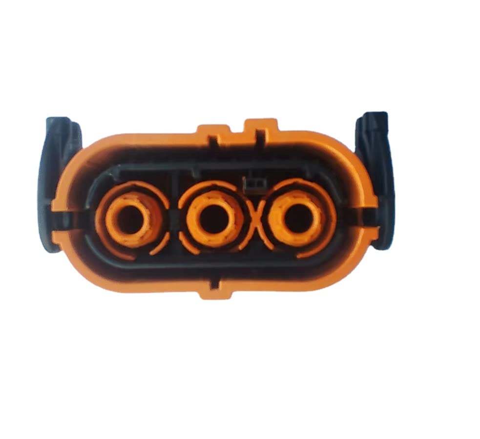 Conector de energía de tres núcleos HVC3P80FS que evita cortes por sobrecalentamiento