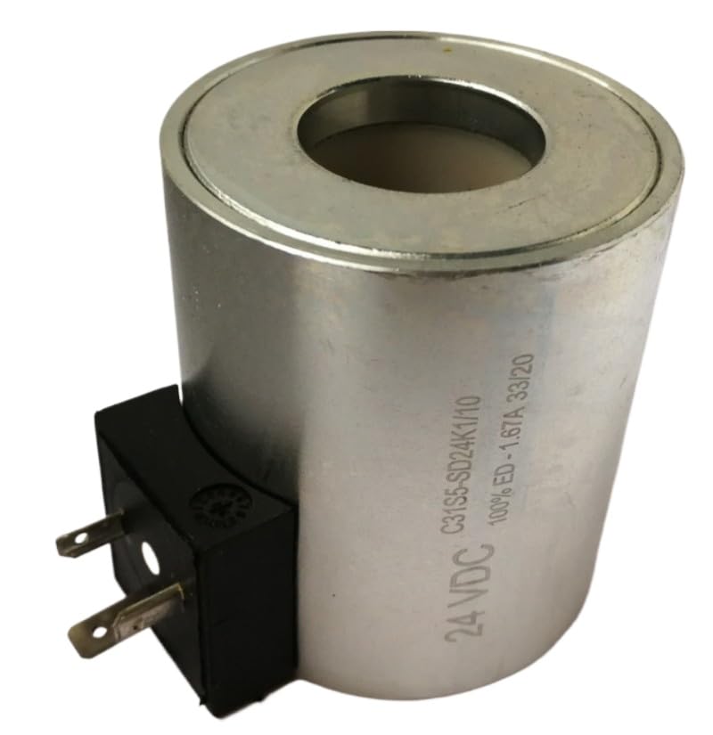 1-Piece New for C31S5-SD24K1/10 24VDC Solenoid Valve Coil Replacement -