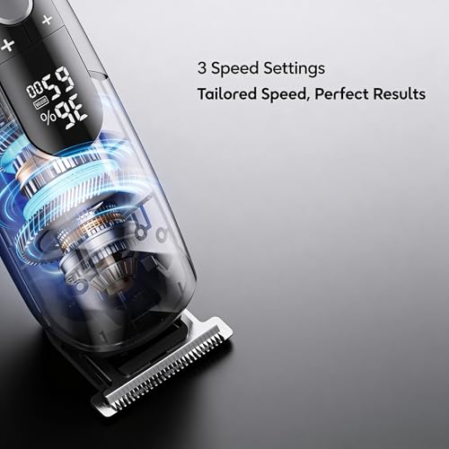 Image of Oraimo UltraTrim 16-in-1 Grooming Kit for Men & Kids | Full Body Trimmer | Beard, Hair, Nose & Body Groomer | IPX7 Waterproof | 150 Min Runtime | Type-C Fast Charging | 3 Speed Modes | Child-Safe Mode (OTS-230)