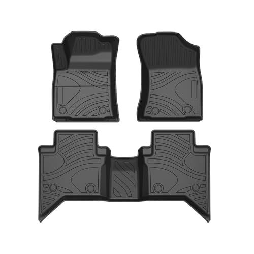 Tapis de sol voiture en TPE premium pour Toyota Hilux LHD