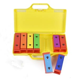 ENNBOM Chromatisches Xylophon-Glockenspiel mit 8 Tönen