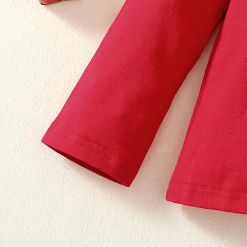Image of Magic Park 6M-14Y Baby Short Long Sleeve Tee Tops Toddler T-Shirt Kids Solid Color Shirts Boys Girls Casual Blouse